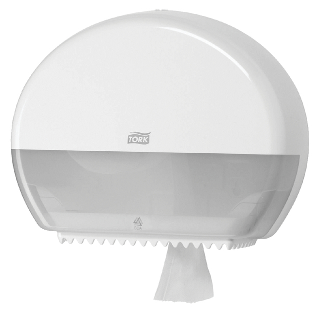 Toiletpapier Tork T2 Premium jumbo klein 3-laags 120m wit 110255 — Foto 2 von 2