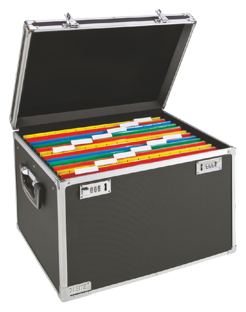 Hangmappenkoffer afsluitbaar Leitz 6714 zwart — Foto 2 von 2