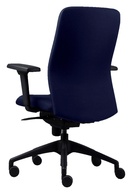 Bureaustoel Euroseats Vigo blauw — Foto 2 von 2
