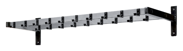 Kapstok wand VepaBins HIQ19 met 19 haken