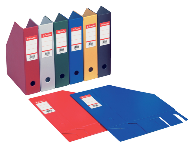 Tijdschriftencassette Esselte VIVIDA opvouwbaar A4 zwart — Foto 2 von 2
