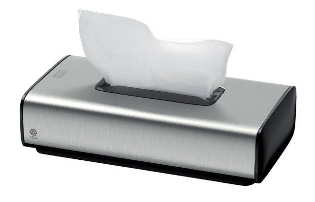 Facial tissuedispenser Tork F1 Image Line zilver 460013 — Photo 2 sur 2