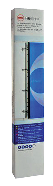 Filestrip GBC 34-gaats A4 transparant 100stuks — Foto 2 von 2