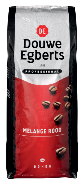 Koffie Douwe Egberts bonen Melange Rood 1kg — Foto 2 von 2