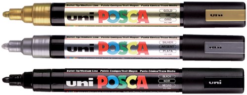 Paintmarker Uni POSCA PC3M fijn kaki-2