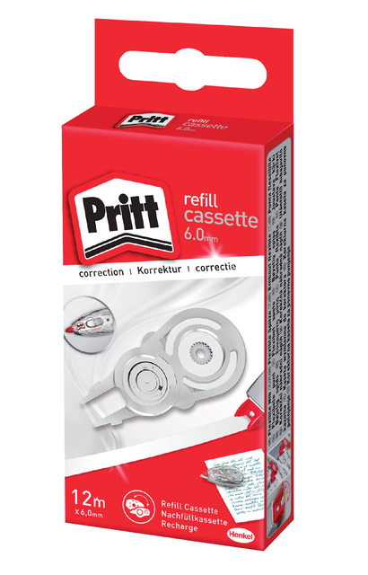 Correctietapevulling Pritt navul cassette Flex 6mmx12m — Photo 2 sur 2