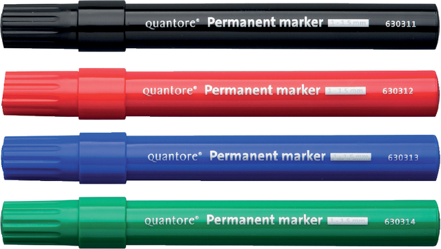 Permanent marker Quantore rond 1-1.5mm zwart — Foto 2 von 2