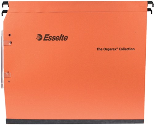 Hangmap Esselte Orgarex dual lateraal 345x275x15mm oranje-2