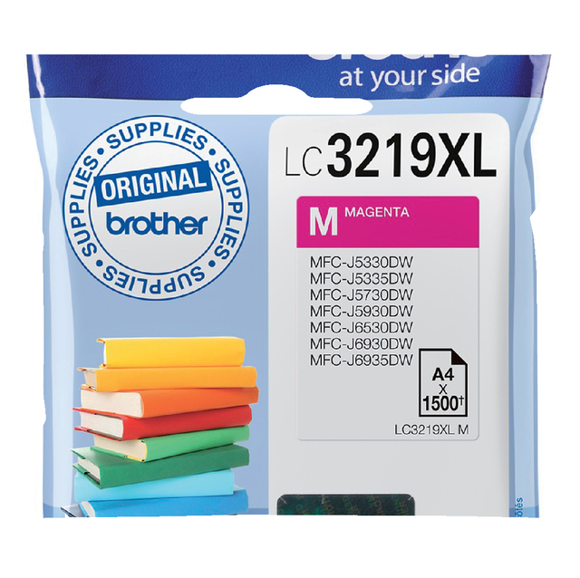 Inktcartridge Brother LC-3219XLM rood — Foto 2 von 2