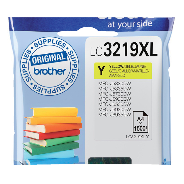 Inktcartridge Brother LC-3219XLY geel — Foto 2 von 2