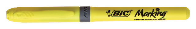 Markeerstift Bic brite liner grip geel — Foto 2 von 2