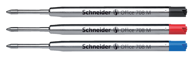 Balpenvulling Schneider 7081 Jumbo tbv Parker medium zwart — Foto 2 van 2