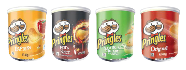 Chips pringles paprika 40 gram — Foto 2 von 2