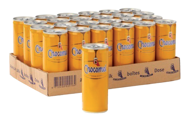 Chocolademelk Chocomel blik 250ml — Photo 2 sur 2