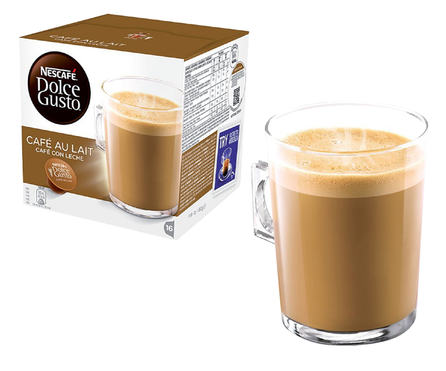 Koffiecups Dolce Gusto cafe au lait 16 stuks — Foto 2 von 2