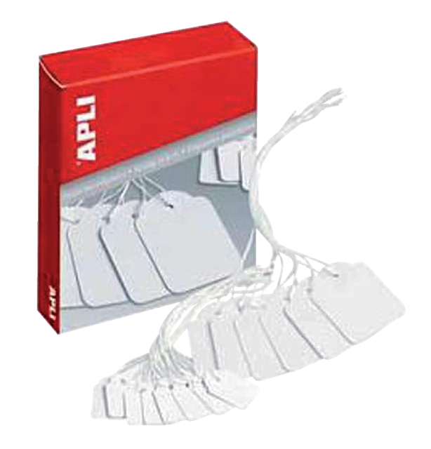 Label Apli karton nr 392 36x53mm wit 500 stuks — Foto 2 von 2