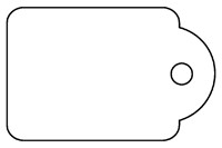 Label Apli karton nr 383 7x19mm wit 1000 stuks