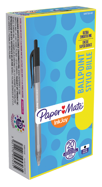 Balpen Paper Mate Inkjoy 100RT medium zwart — Foto 2 von 2