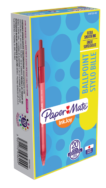 Balpen Paper Mate Inkjoy 100RT medium rood — Foto 2 von 2