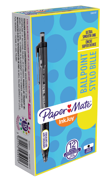 Balpen Paper Mate Inkjoy 300RT medium zwart — Foto 2 von 2