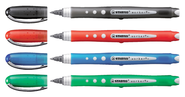 Rollerpen STABILO worker colorful 2019/36 medium groen — Foto 2 von 2