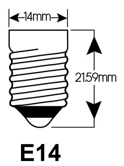 Ledlamp Integral E14 2700K warm wit 2W 250lumen — Foto 2 von 2