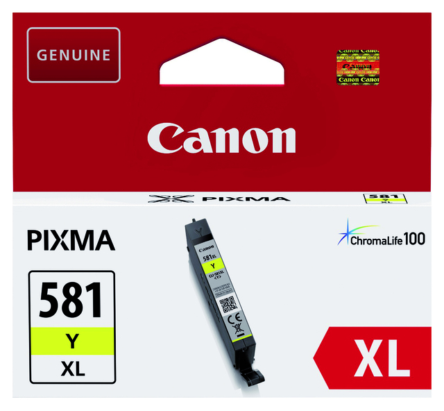 Inktcartridge Canon CLI-581XL geel — Foto 2 von 2