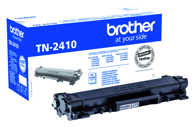 Brother TN-2410 Toner Zwart — Photo 2 sur 3
