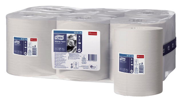 Poetspapier Tork M2 Advanced 1-laags 275m wit 100134 — Foto 2 von 2