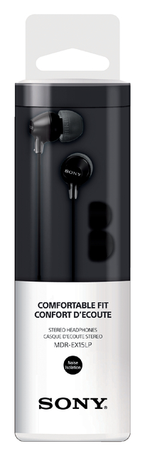 Oortelefoon Sony EX15LP basic zwart — Foto 2 von 2