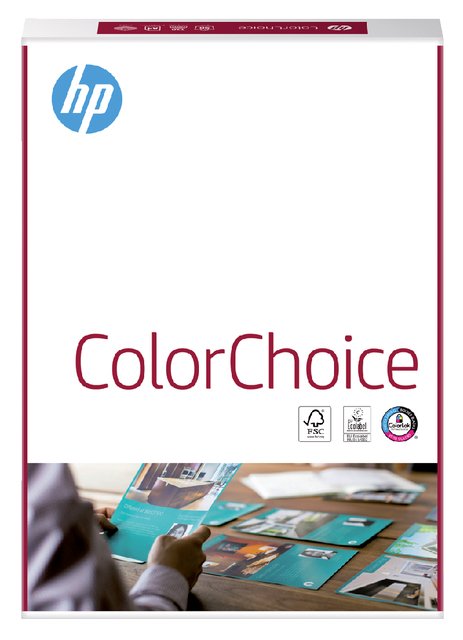 Kleurenlaserpapier HP Color Choice A4 90gr wit 500vel — Foto 2 von 2