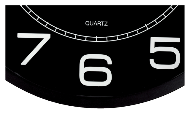 Wandklok Unilux Mega Ø 57.5cm zwart — Foto 2 von 2