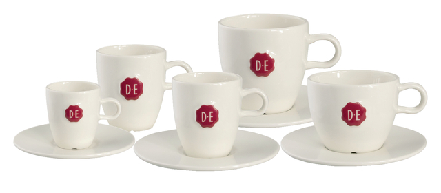 Schotel Douwe Egberts universeel wit — Foto 2 von 2