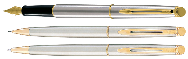 Balpen Waterman Hémisphère stainless steel GT medium — Photo 2 sur 2