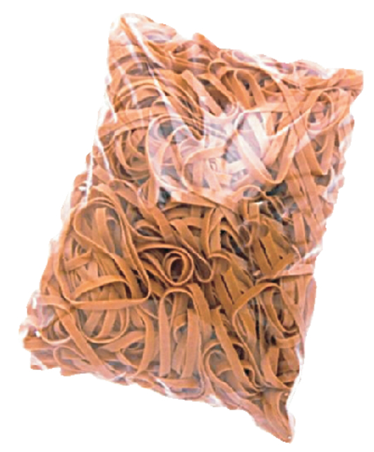 Elastiek Standard Rubber Bands 18 80x1.5mm 10kg 33300 stuks bruin — Foto 2 von 2