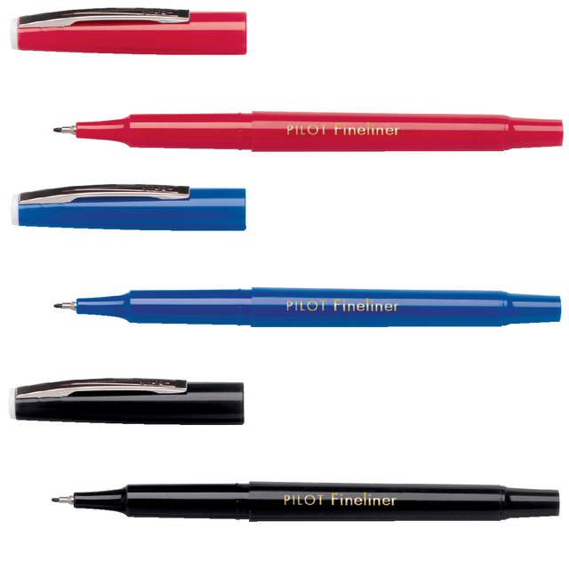 Fineliner PILOT fijn rood — Foto 2 van 2