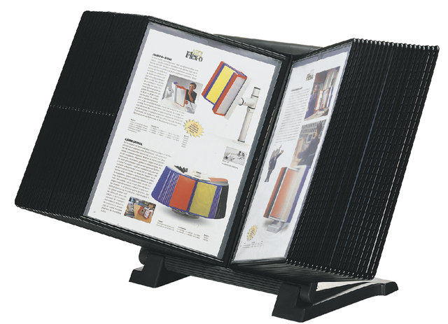Infomanager Djois Flex-O-Frame basis met 10-tassen antraciet/zwart — Photo 2 sur 2