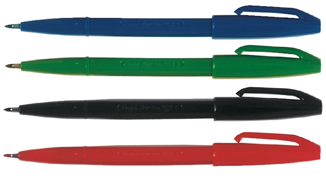 Fineliner Pentel Signpen S520 medium zwart — Foto 2 von 2