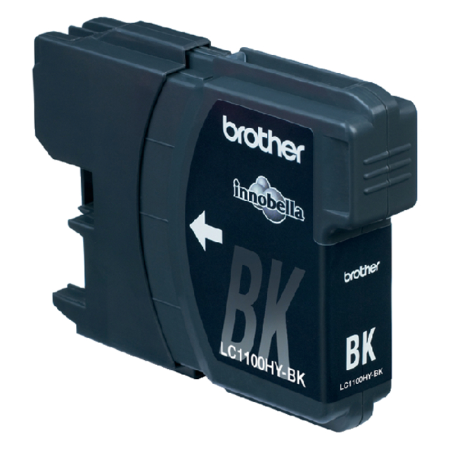 Inktcartridge Brother LC-1100HYBK zwart — Foto 2 von 2