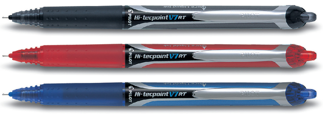 Rollerpen PILOT Hi-Tecpoint V7 RT medium zwart — Foto 2 von 2