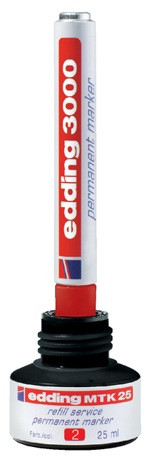 Viltstift edding 3000 rond 1.5-3mm rood — Foto 2 von 2