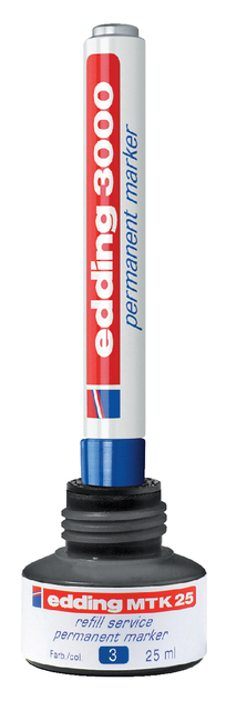 Viltstift edding 3000 rond 1.5-3mm blauw — Foto 2 von 2