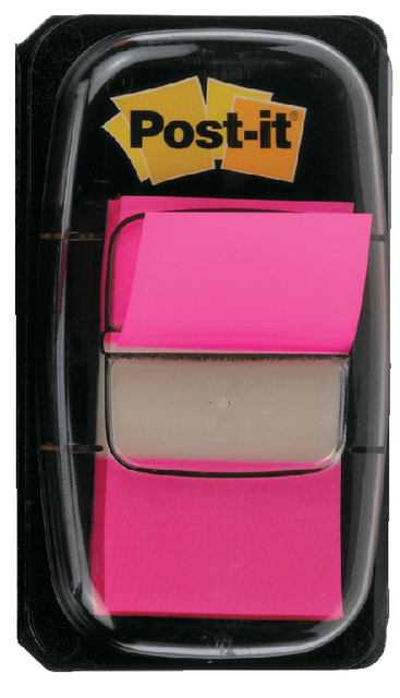 Indextabs Post-it 680 25.4x43.2mm felroze 50 tabs — Foto 2 von 2