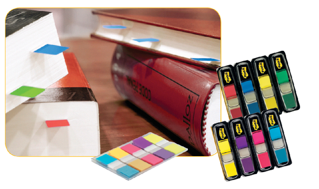 Indextabs Post-it 680 24mmx43.2mm assorti 60 tabs — Photo 2 sur 2