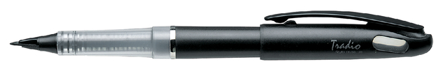 Fineliner Pentel TRJ50 Tradio met vulpenachtige punt extra fijn zwart — Foto 2 von 2