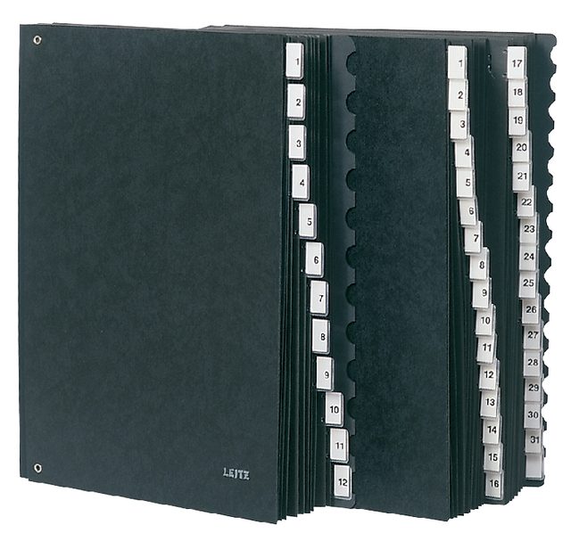 Bureaumap Leitz A4 A-Z hardboard gewolkt — Photo 2 sur 2