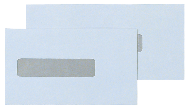 Envelop Quantore 109x224mm midden venster 25x110mm 500 stuks — Foto 2 von 2