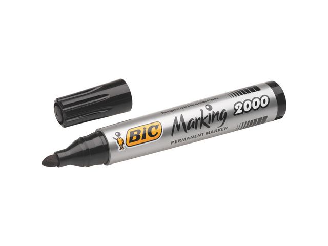 Viltstift Bic 2300 ecolutions schuin medium zwart