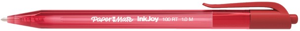 Balpen Paper Mate Inkjoy 100RT medium rood