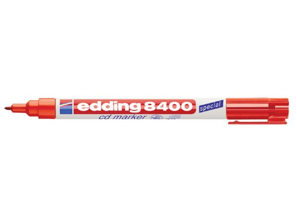 Cd marker edding 8400 rond 0.5-1.0mm rood